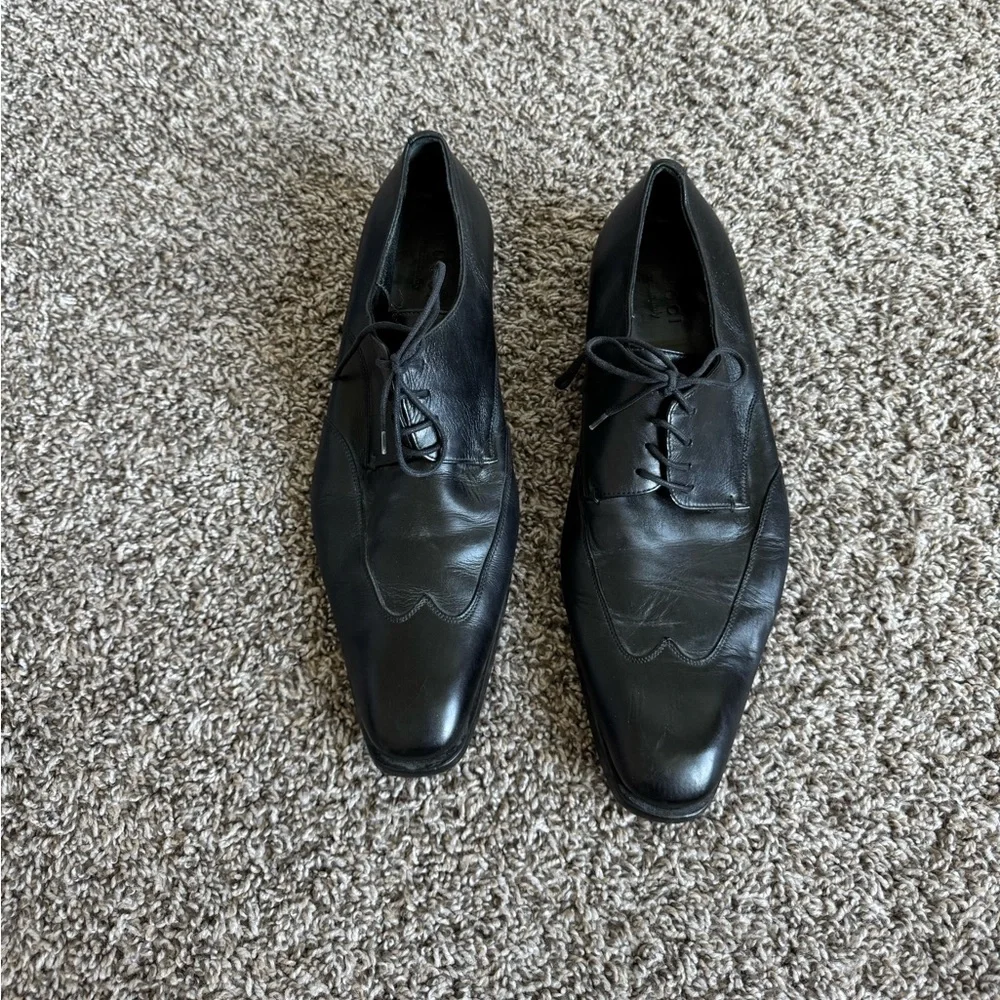 Gucci leather men dress shoes